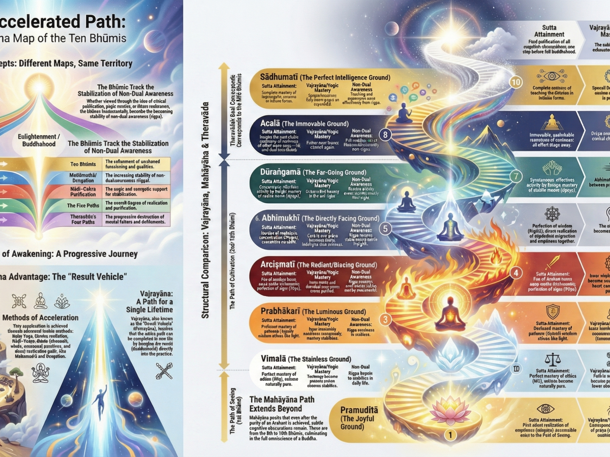 The Ten Bodhisattva Bhūmis in Vajrayāna
